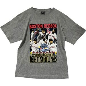Boston Red Sox T Shirt 2007 World Series Champions XL